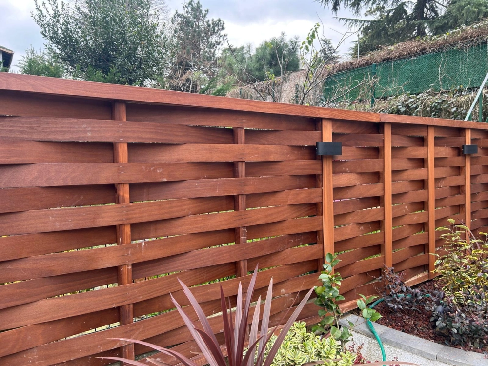 bah&ccedil;e &ccedil;it kaplama resim 3